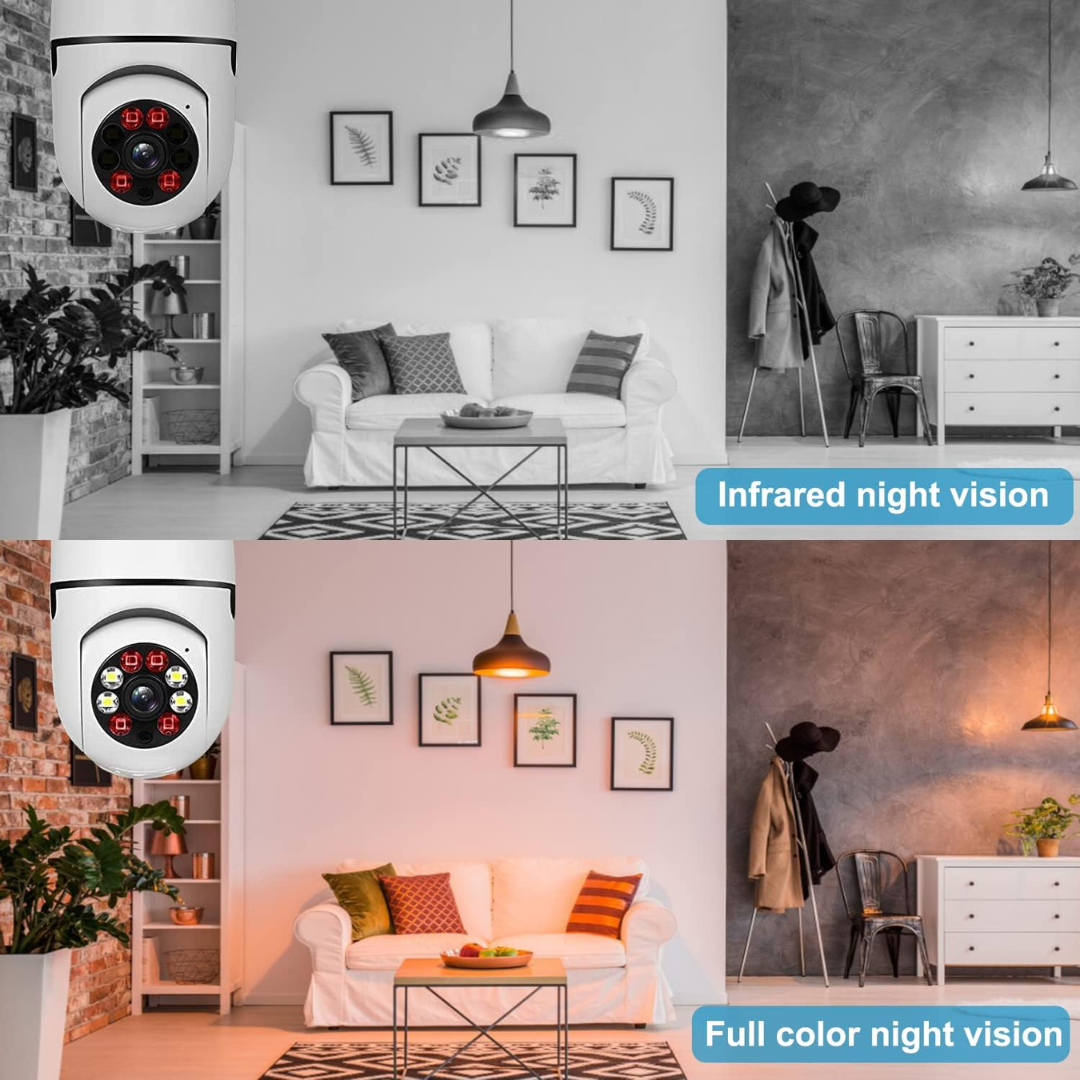 SmartVision 360º – Cámara bombilla inteligente